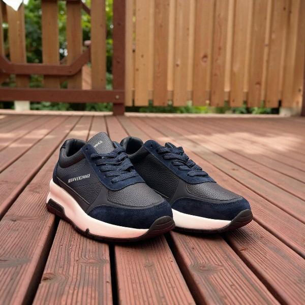 [A182-3] Armani Navy White