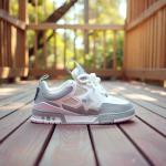 LV Skate Sneaker White Grey